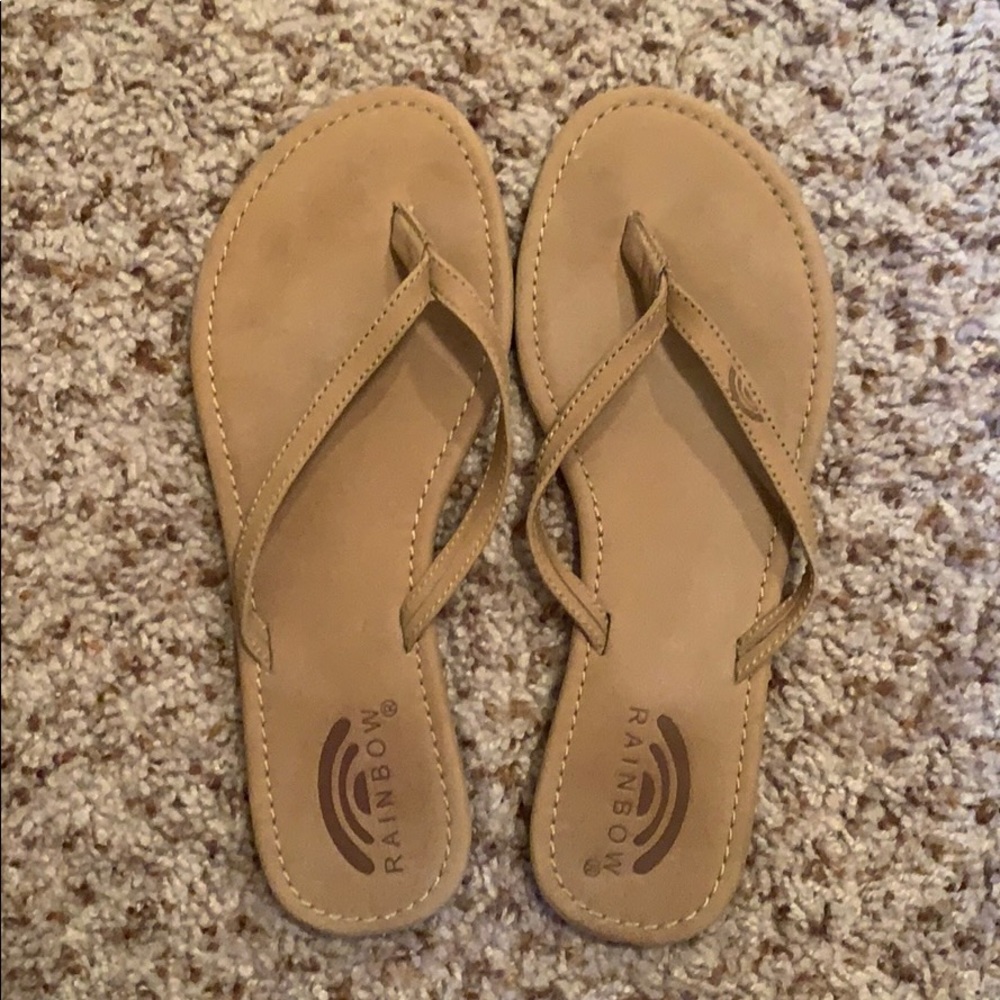 Extra thin Rainbow flip flops